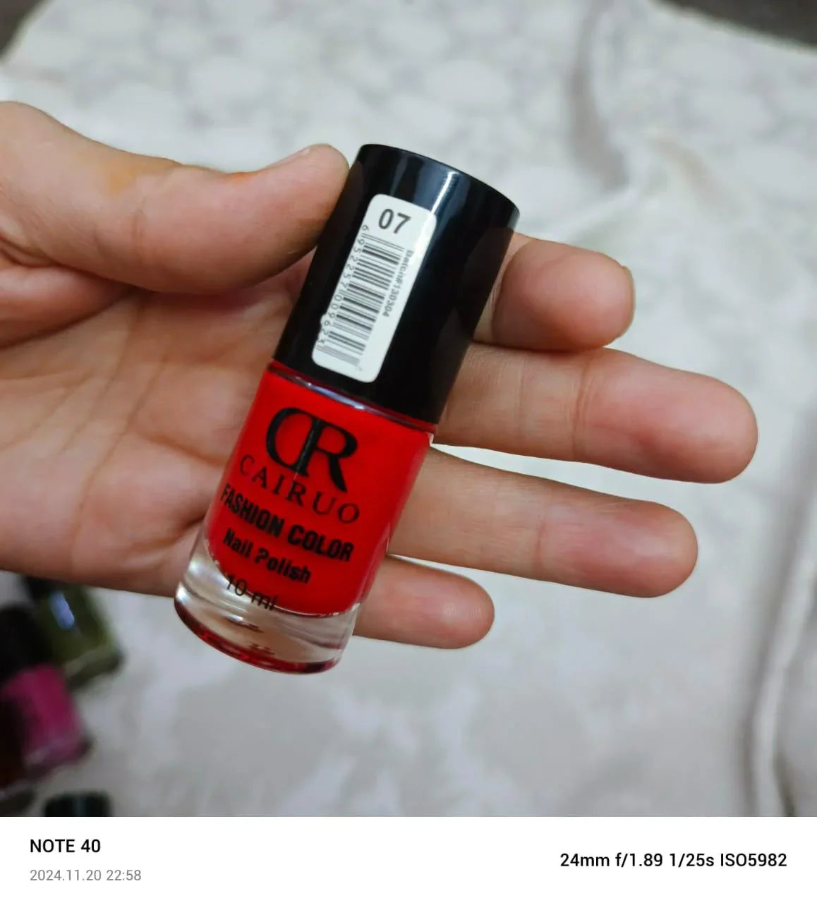 Cairuo Permanent Nail Polish CR