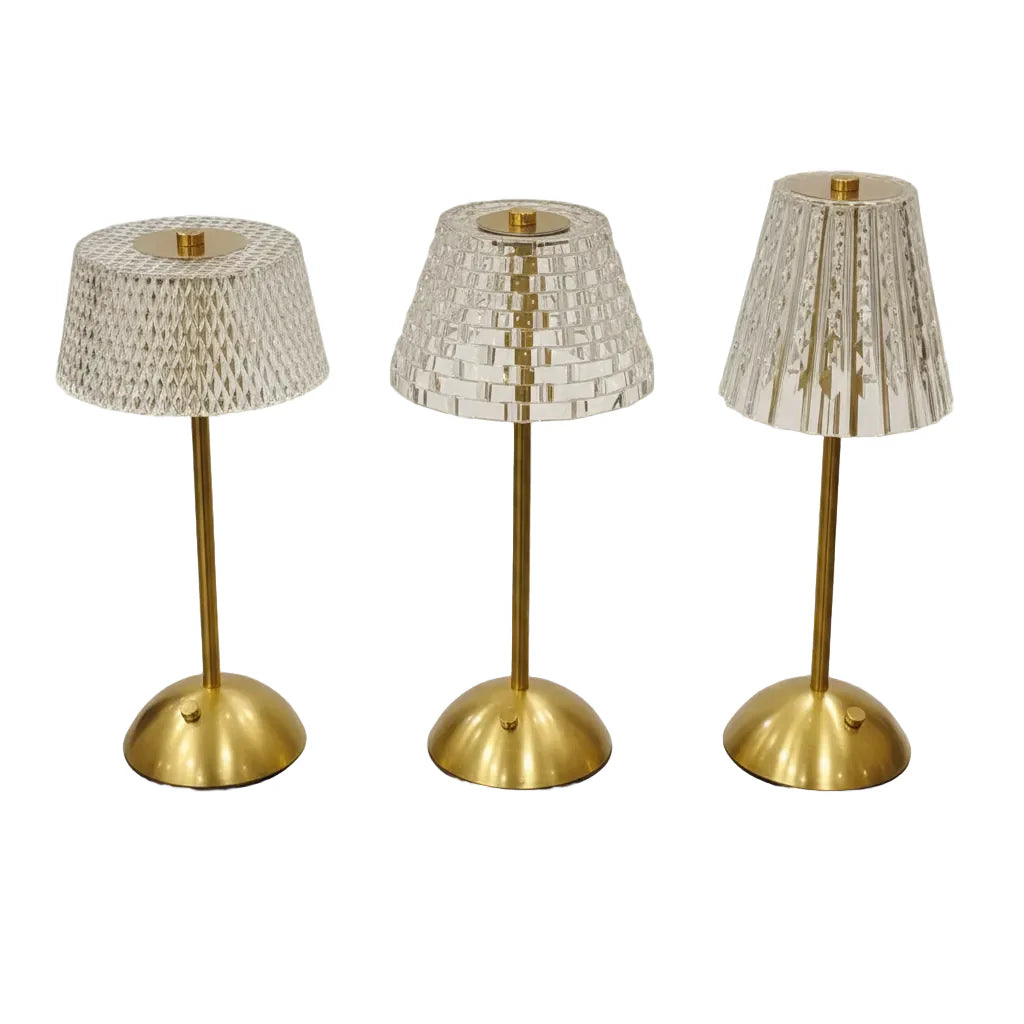 USB Charging Touch Diamond Table Lamp - Each Cosmia.pk