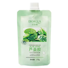 BIOAQUA Natural Aloe Vera Moisturizing Gel Mask - 170gm Bioaqua