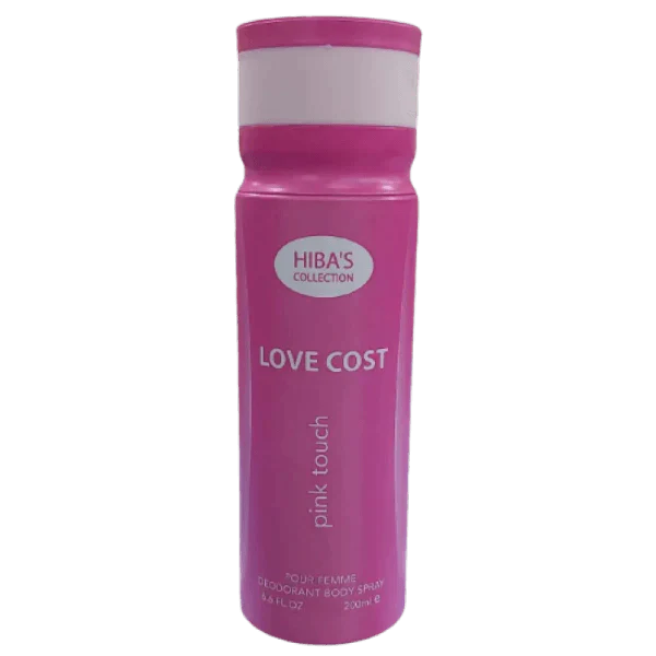 Hiba's Collection Deodorant Body Spray Pink Touch 200ml Hiba's Collection
