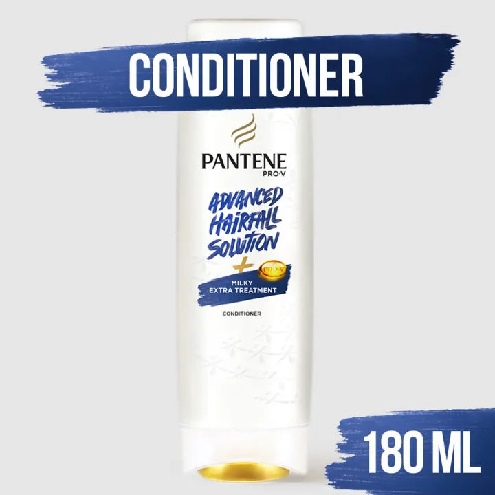 Pantene Advanced Hairfall Solution + Milky Extra Treatment Conditioner- 180ml Pantene