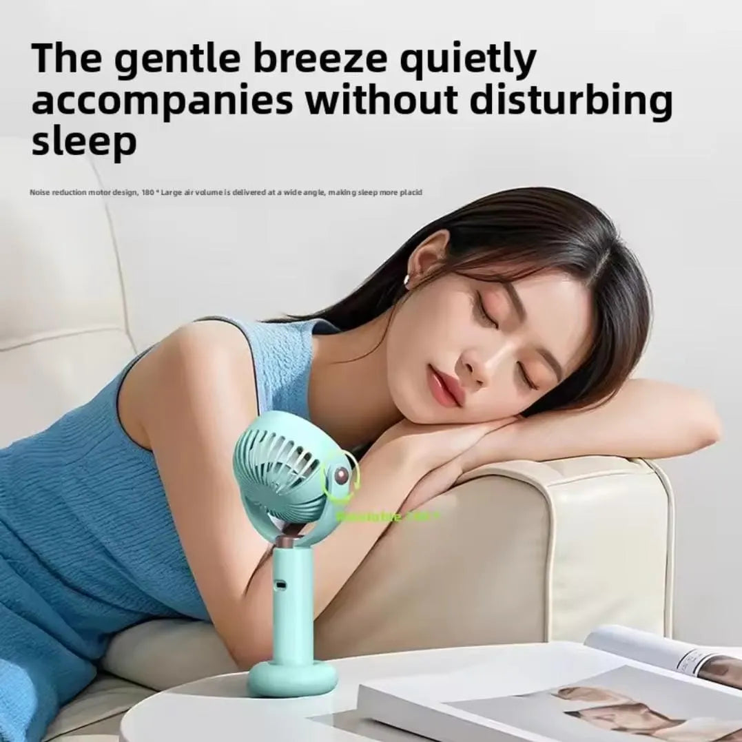 360 Adjustable Rechargeable Desktop Fan Cosmia.pk