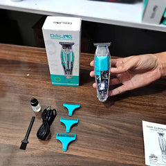 Daling DL-1631 New Full Transparent Visible Body Hair Cutting Machine Daling