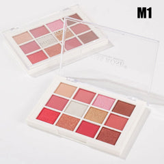 Miss Rose Eyeshadow Palette - 12 Colors Miss Rose