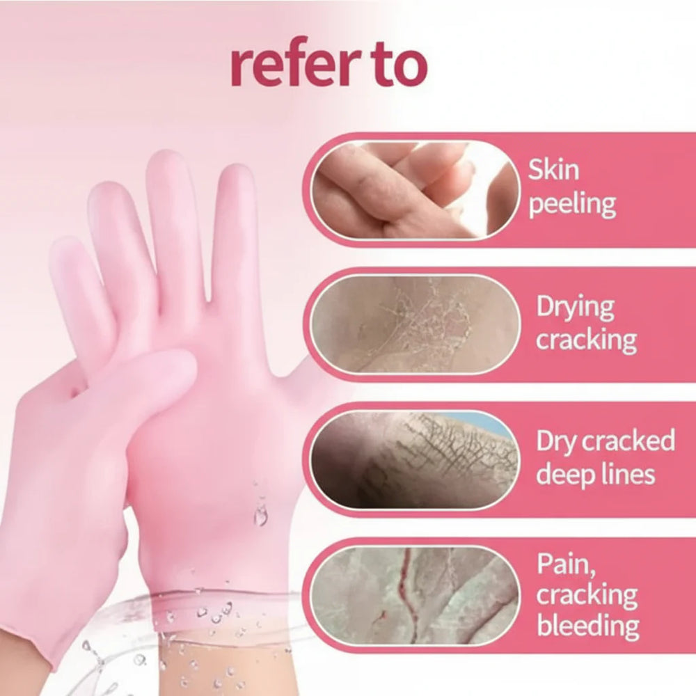Winter Bundle Silicone Socks+Gloves Cosmia.pk