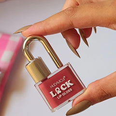 Hudamoji - Lock Shape Matte Lip Gloss Huda Moji