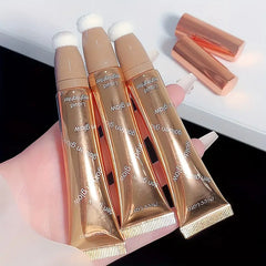 Miss Lara Golden Glow Liquid Highlighter With Puff - Each Miss Lara
