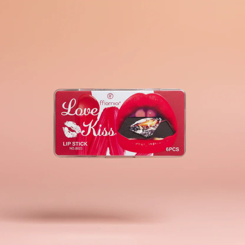 Fflomror Love Kiss Lipsticks - Pack Of 6 Fflomror