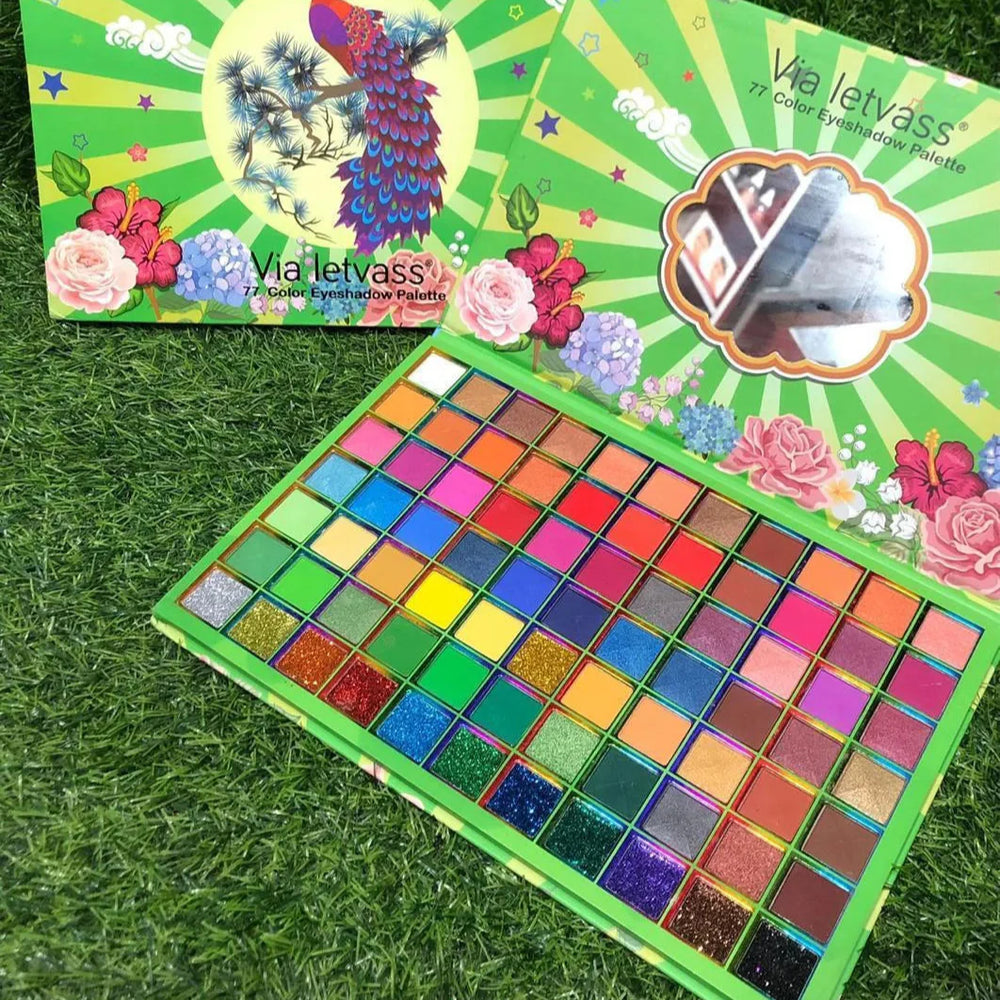 Via Letvass Eyeshadow Palette – 77 Colors Via letvass