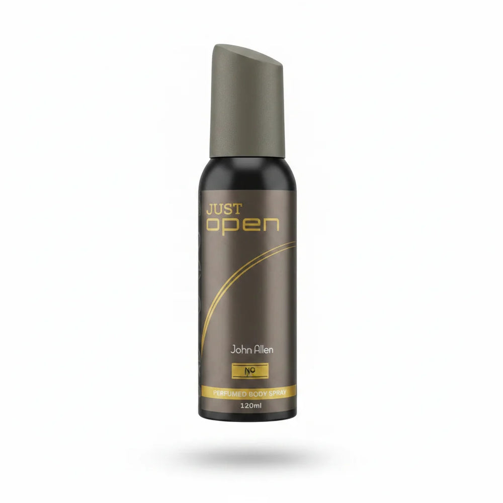 John Allen Just Open Perfumed Body Spray – 120ml John Allen