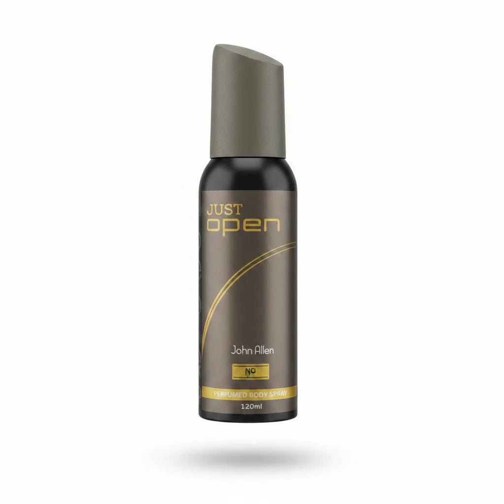 John Allen Just Open Perfumed Body Spray – 120ml John Allen