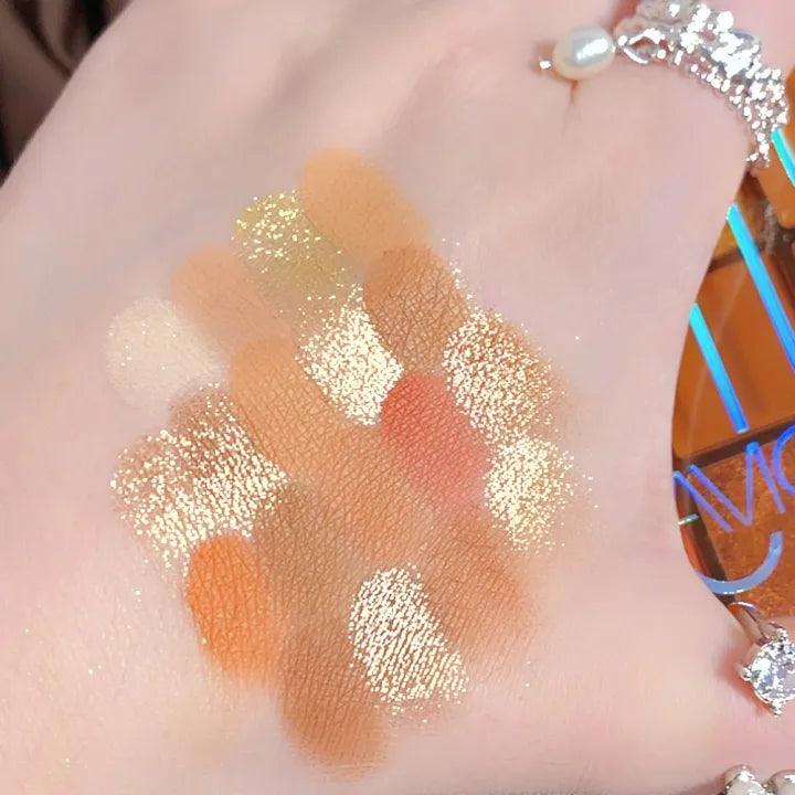 Huda Moji Eye Shadow Palette - 18 Colors Huda Moji