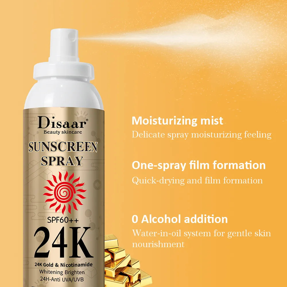 DISAAR Sunscreen Glowing Sun Spray - 180ml Disaar