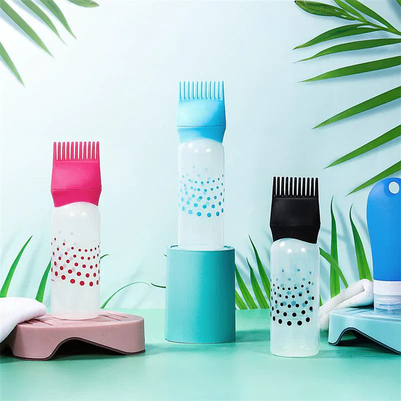 Hair Oil Comb Bottle Cosmia.pk