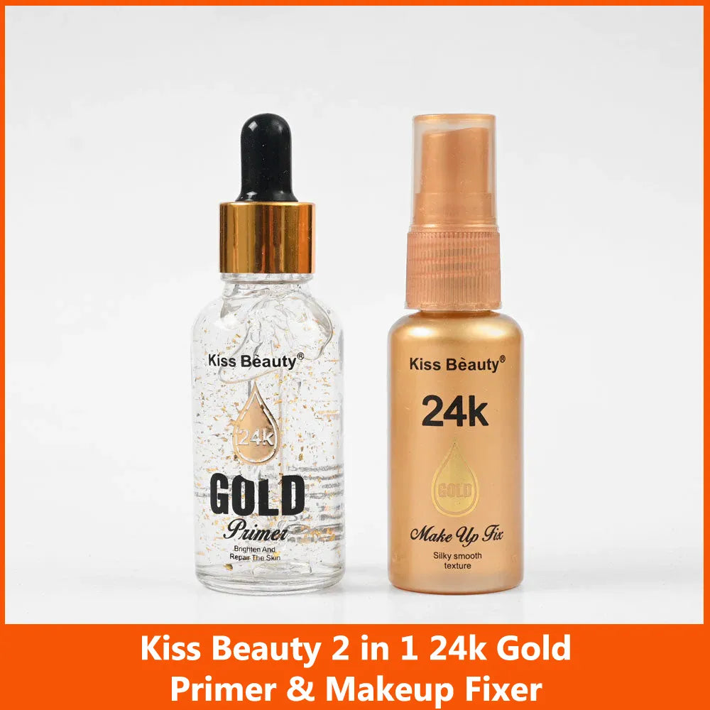 Kiss Beauty 24K Gold 2-in-1 Primer and Fixer Kiss Beauty