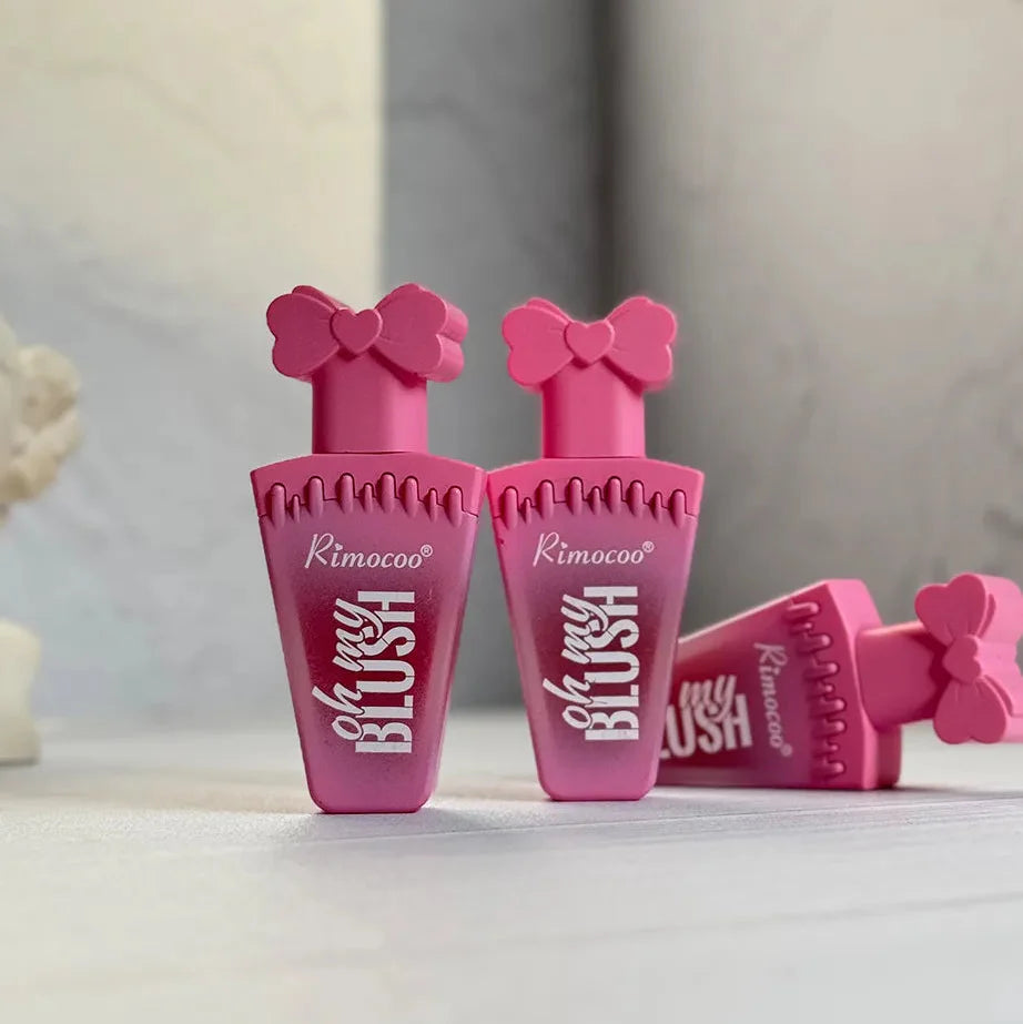 Rimocoo Oh My BLUSH - Pink bow-shaped cap rimocoo