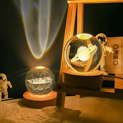 Glowing Crystal Ball Night Lamp Cosmia.pk