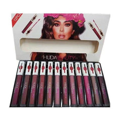Huda Beauty Matte Gloss - 12 Pcs Huda Beauty