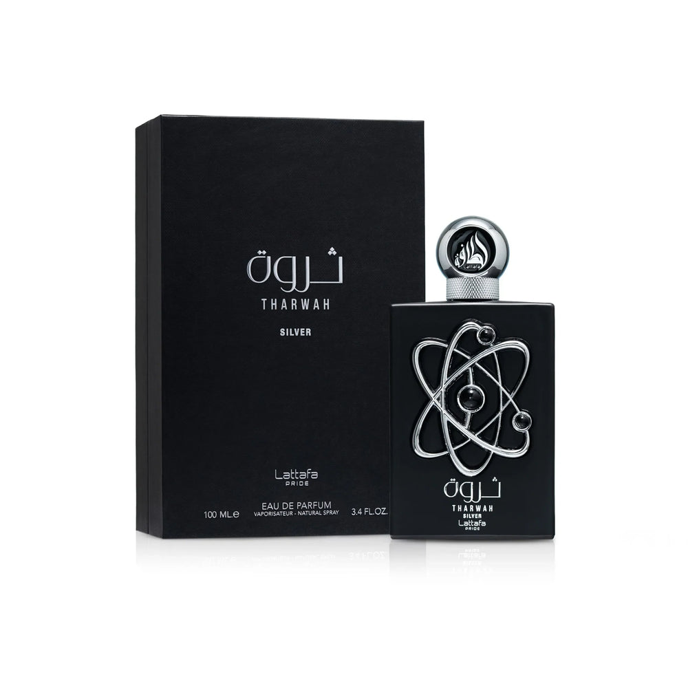 Lattafa Tharwah Silver Eau de Parfum – 100ml Lataffa