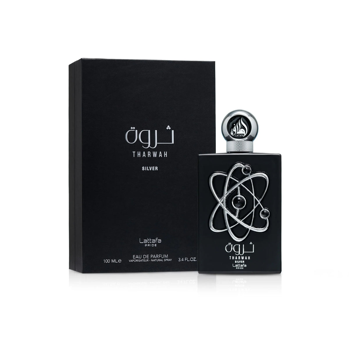 Lattafa Tharwah Silver Eau de Parfum – 100ml Lataffa