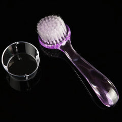 1 Pcs Plastic Nail Art Dust Cleaning Brush with Cap Cosmia.pk