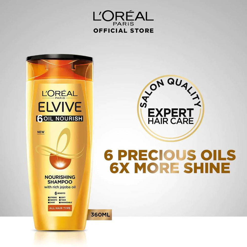 Loreal Paris Elvive 6 Oil Nourish Shampoo Loreal Paris