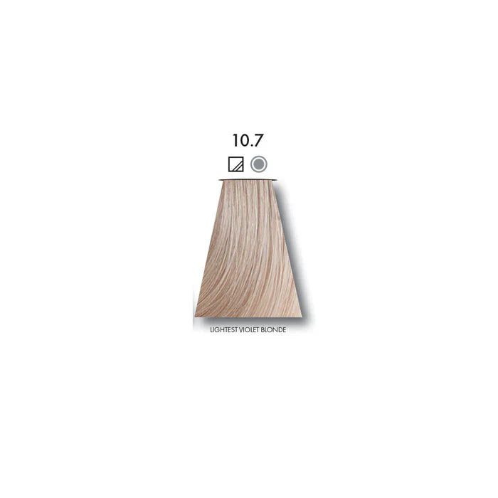 Keune Tinta Color Lightest Violet Blonde 10.7 with Keune Developer 20 Volume - 60 ml Keune