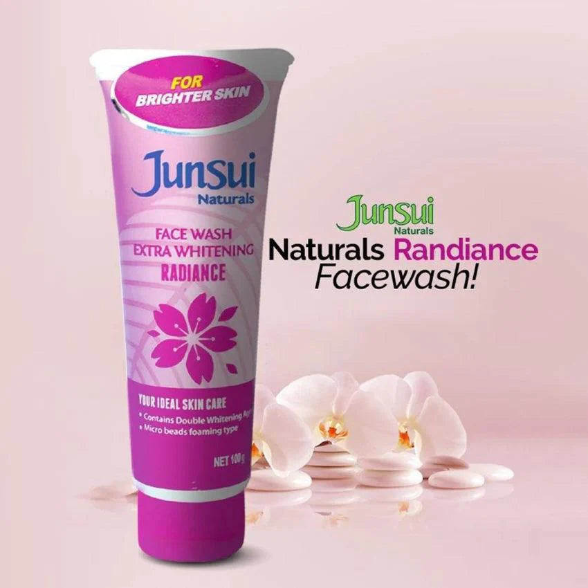 Junsui Face Wash Extra Whitening Radiance Junsui