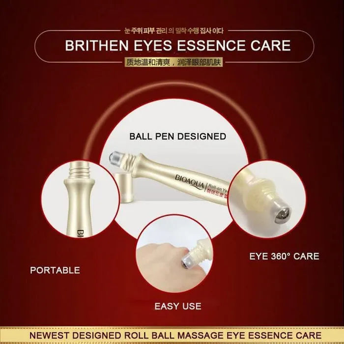 Bioaqua Eye Roll ON Essence Eye Roller - 15ml Bioaqua