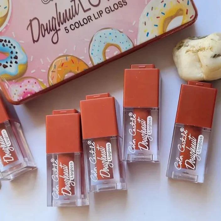 Color Castle Long Lasting Mini Matte Lip Gloss - 5Pcs Color Castle