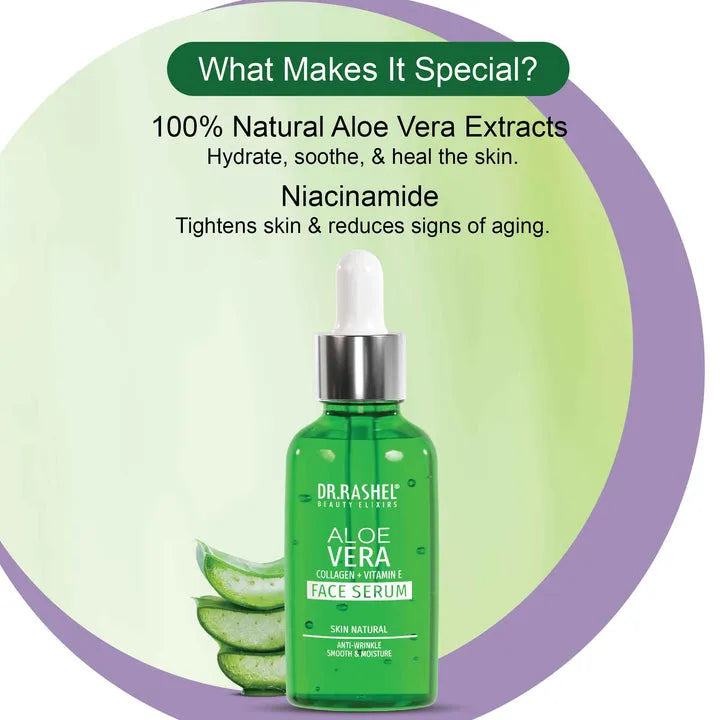Dr Rashel Aloe Vera Face Serum – 30 ml DR.Rashel