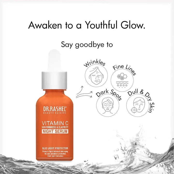 Dr Rashel Vitamin C Night Face Serum – 30 ml DR.Rashel