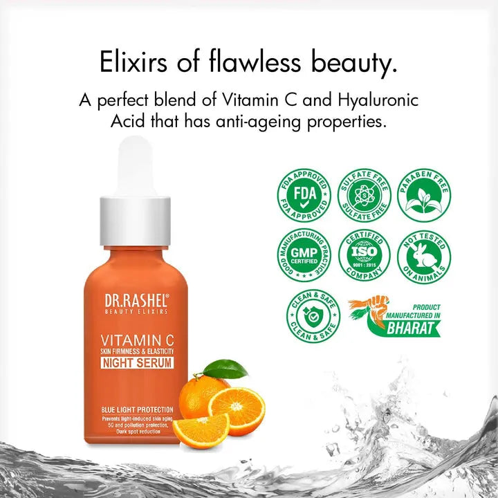Dr Rashel Vitamin C Night Face Serum – 30 ml DR.Rashel