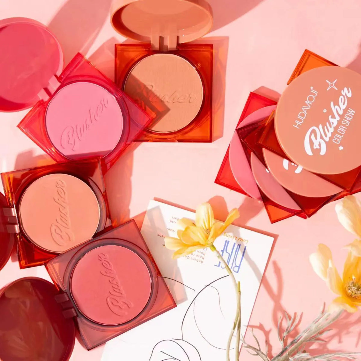 Huda Moji Blush – Vibrant Color Long-Lasting Makeup Huda Moji