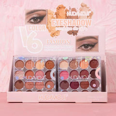 Hudamoji Fashion Eyeshadow Palette - 16 Colors Hudamoji