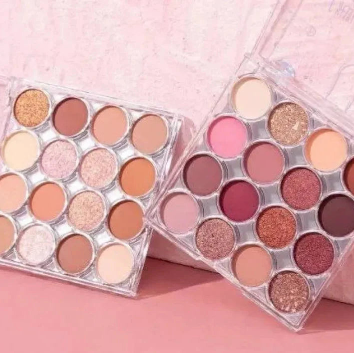 Hudamoji Fashion Eyeshadow Palette - 16 Colors Hudamoji