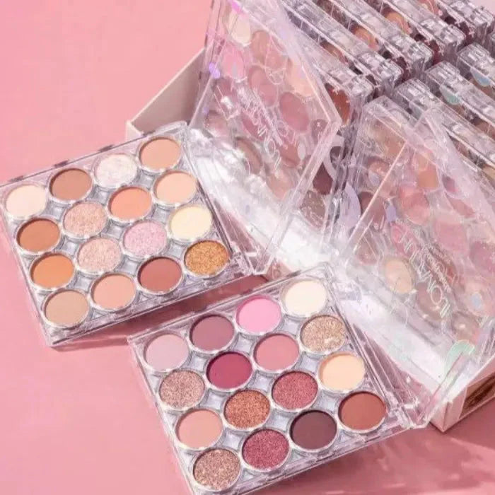 Hudamoji Fashion Eyeshadow Palette - 16 Colors Hudamoji