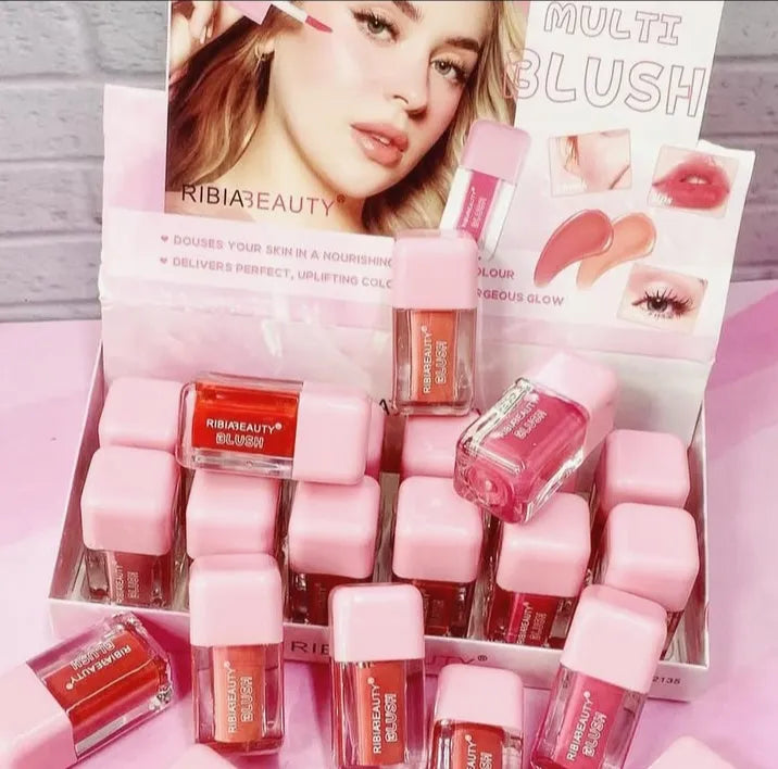 Ribia Beauty Liquid Blusher 6Pcs Ribia Beauty