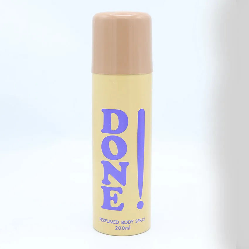 Done Body Spray For Men 200ml Done