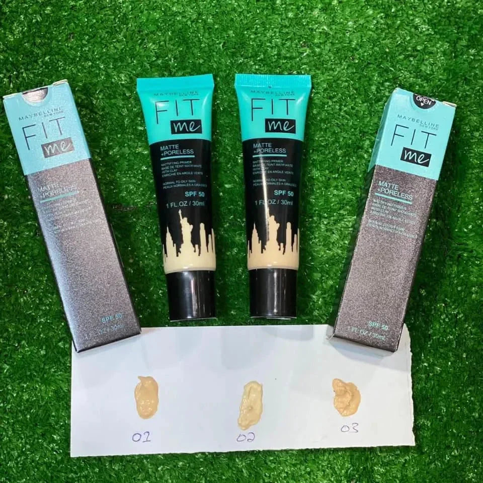 Maybelline Fit Me Matte+Poreless SPF 50 tinted primer Maybelline