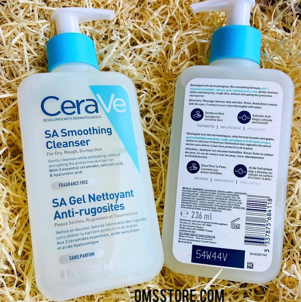 CeraVe SA Salicylic Acid Smoothing Cleanser CeraVe