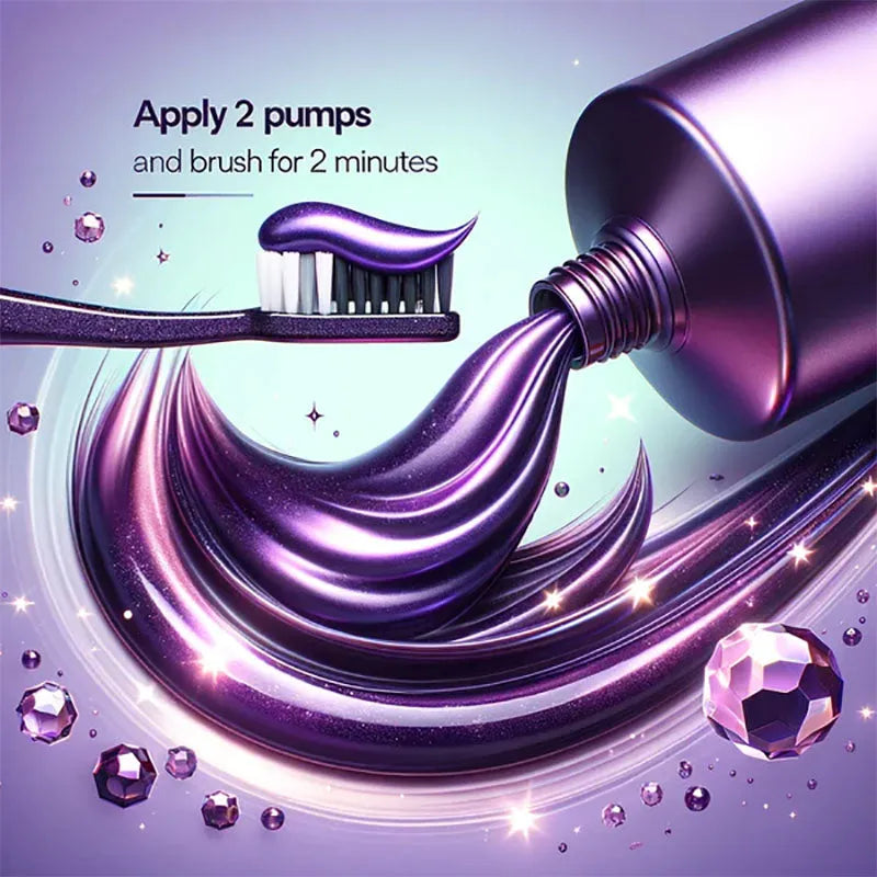 Hismile v34 Colour Corrector Serum Purple Teeth Whitening & Stain Removal Hismile