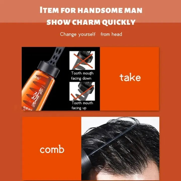 2 in 1 Men Hair Style Gel With Comb Cosmia.pk