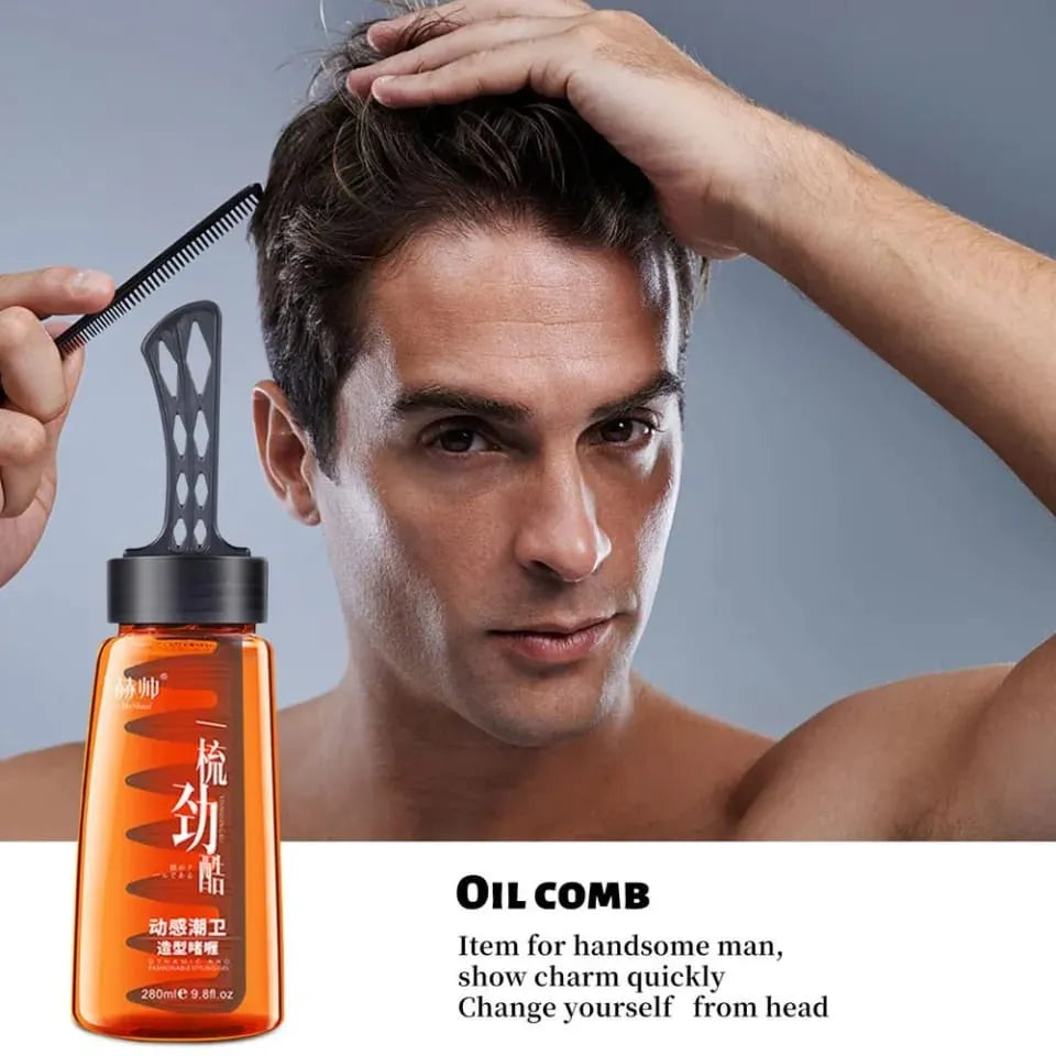 2 in 1 Men Hair Style Gel With Comb Cosmia.pk