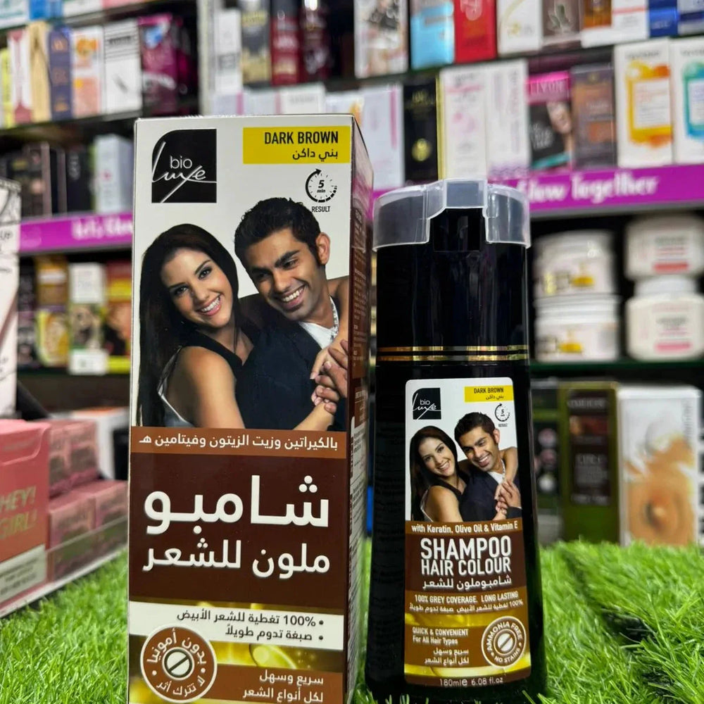 Bioluxe Hair Brown Color Shampoo - 180ml Bioluxe