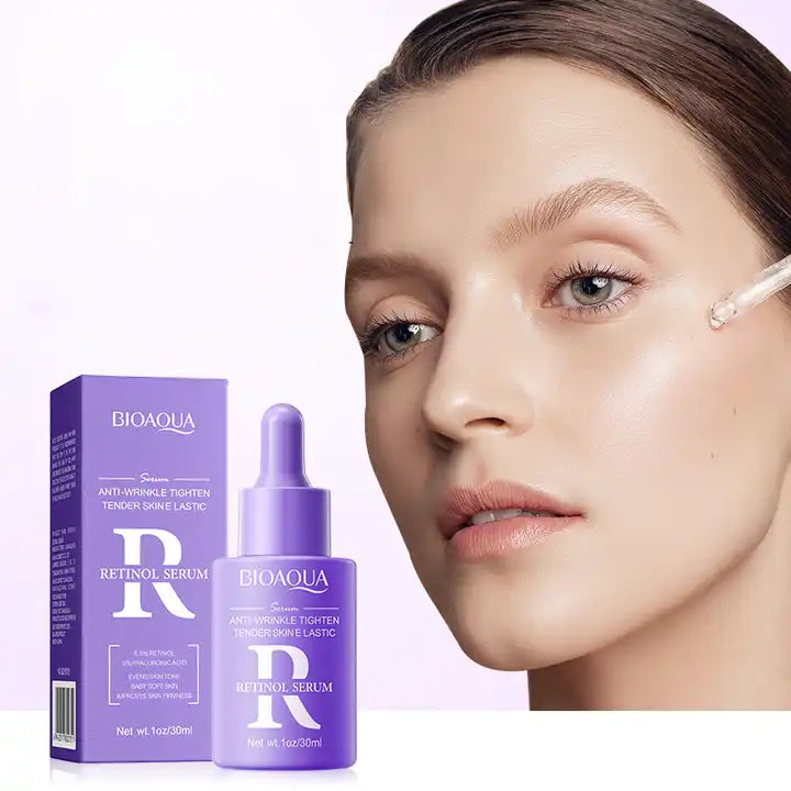 Bioaqua Anti Wrinkle Tighten Tender Skin Eleastic Retinol Face Serum - 30ml Bioaqua