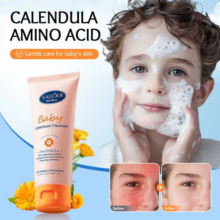 SADOER Baby Calendula Amino Acid Gentle Soothing Cleanser For Baby Sadoer