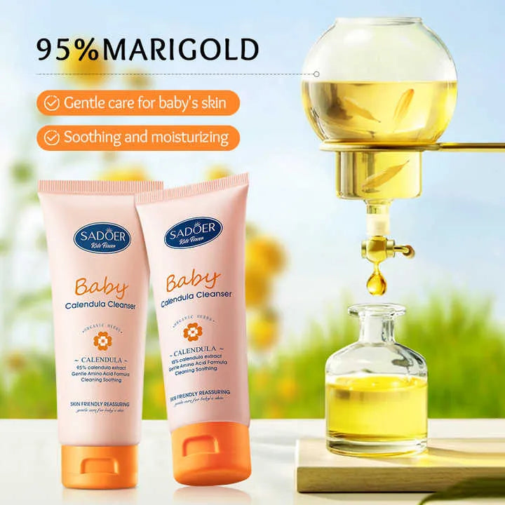 SADOER Baby Calendula Amino Acid Gentle Soothing Cleanser For Baby Sadoer
