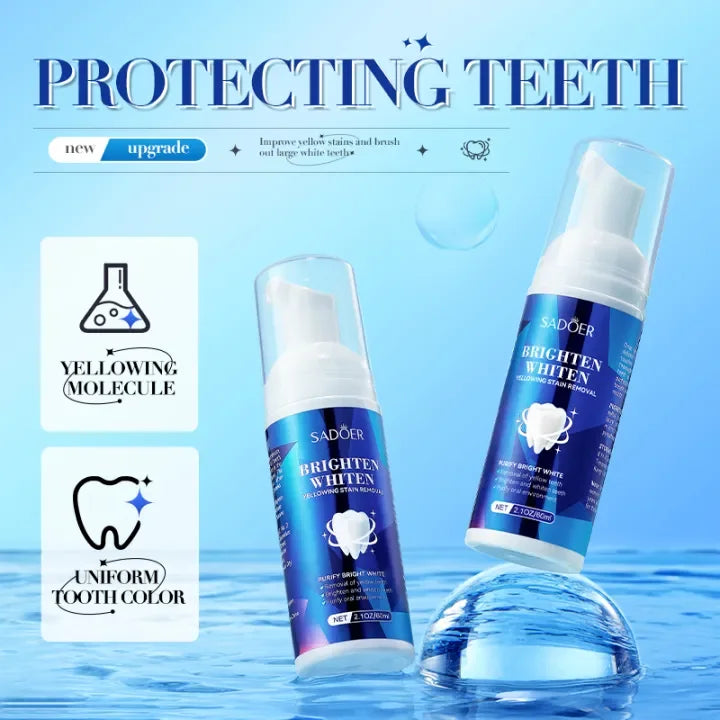 SADOER Brighten Whiten Tooth Cleaning Mousse - 60ml Sadoer