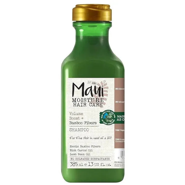 Maui Moisture Volume Boost + Bamboo Fibers Shampoo Sulfate free Maui